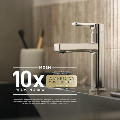 Moen Align Chrome 18 in. Modern Single Towel Bar, YB0418CH