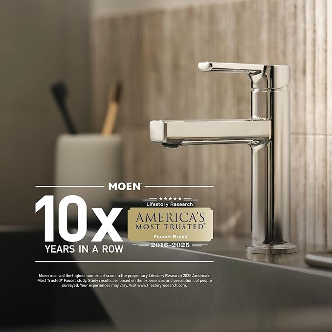 Moen YB8424CH Weymouth 24-Inch Single Towel Bar, Chrome