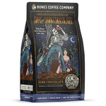 Load image into Gallery viewer, Bones Coffee Company Army of the Dark Chocolate Flavored Coffee, Medium Roast Low Acid Arabica Beans Compatible with Auto drip and French Press Coffee Maker, 12 Oz Whole Bean