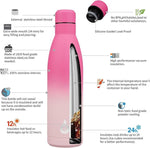 Load image into Gallery viewer, BJPKPK 25oz Insulated Stainless Steel Water Bottles Reusable Metal Travel Sports Water Bottle Keep Cold and Hot,Cherry