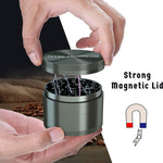 Load image into Gallery viewer, Grinder, Large 3.0” Kitchen Tools Aluminum Metallic Gray