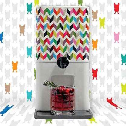 Bebly Box Drink Dispenser and Wine Dispenser | ZIGGY Design | Insulated - No Sweating - No Watered Down Drinks - Simple - Stylish - Mess Free Beverage Dispenser | Includes Freezable, Reusable 3L Bag