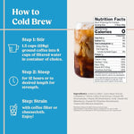 Load image into Gallery viewer, Bulletproof The High Achiever Coarse Ground Cold Brew Coffee, 10 Ounces, Medium-Dark Roast Enhanced Coffee with Lion's Mane Mushroom, B Vitamins, and Adaptogens for Energy and Focus