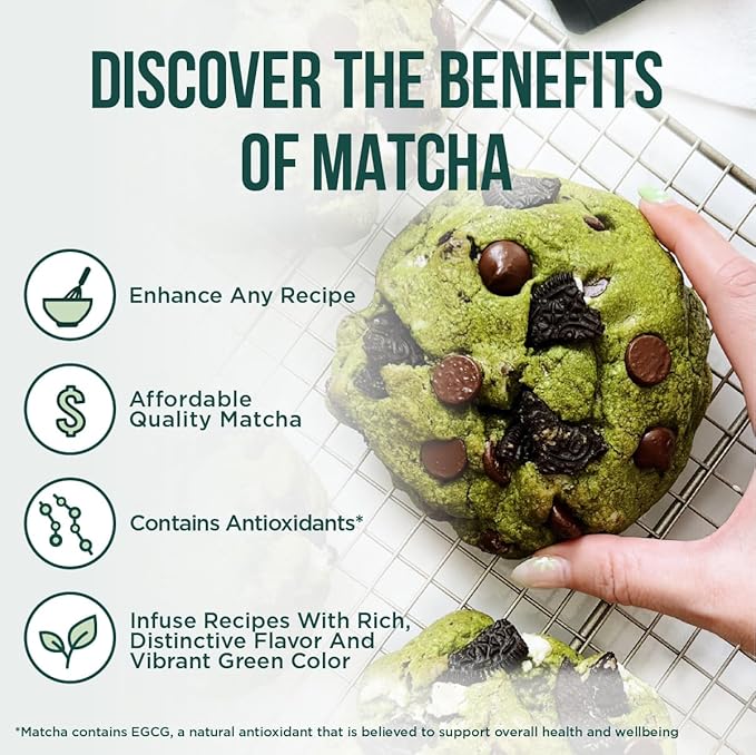 Jade Leaf Matcha Organic Japanese Matcha Green Tea Powder - Ingredient Grade (1 Pound Bulk Pouch)