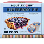 Load image into Gallery viewer, Double Donut Coffee Blueberry Coffee in Single Serve Pods, Flavored Coffee For the Keurig K Cups Brewer, 80 Cups