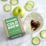 Teapigs Cucumber & Apple Cold Brew Made With Whole Leaves (6 Packs of 10 Tea Bags)
