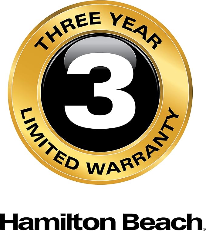 Hamilton Beach PowerMax Professional-Performance Blender for Shakes and Smoothies, Puree and Ice Crush, 48oz BPA-Free Glass Jar, 1680 Peak Watts, Stainless Steel Blades, Gray (58600J)