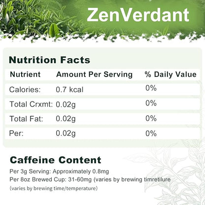 ZenVerdant Unique Breakfast Tea Blend - 3 Premium Wuyi Rock & Black Teas, Loose Leaf, Resealable Pouch | Floral Notes, Caramel Sweet Aftertaste, Smooth & Non-Bitter | 3+ Steeps