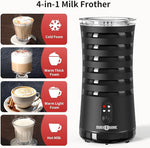 Load image into Gallery viewer, Paris Rhône Milk Frother, 4-in-1 Milk Steamer and Frother, Hot &amp; Cold Foam Milk Warmer with Temperature Control, Auto Shut-Off Frothers for Coffee, Latte, Cappuccino, Macchiato
