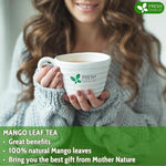 Load image into Gallery viewer, FreshDrinkUS, Premium 140+ Mango Whole Leaves Dried, 100% Natural &amp; Pure from Dried Mango Leaves Tea, No Additives, No Caffeine, Vegan