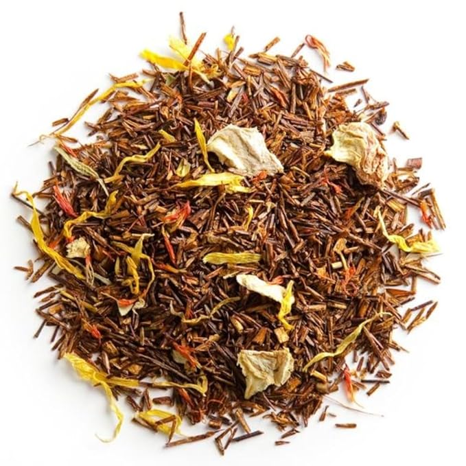 Palais des Thés - Hammam Rooibos Tea - Caffeine-Free Rooibos, Rose & Red Berries - Premium Tea Bags, Serves 20 Cups