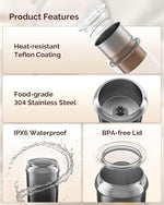 Load image into Gallery viewer, Maestri House Milk Frother, 3-in-1 Hot &amp; Cold Mik Frothing Steamer, 8.12OZ/240ML Touch Control Foam Maker, Compact Space-saving Design for Latte, Cappuccino and Warm Milk