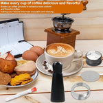 Load image into Gallery viewer, 53mm Espresso Accessories,Wdt Tool espresso,Dosing Funnel And Coffee Puck Screen,Coffee Distributor,barista kit,0.4mm Stainless Steel 12pin Espresso Stirrer,With Additional 12 Replacement needles