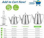 Load image into Gallery viewer, SANQIAHOME 1.8L(60oz) Stainless Steel Hammer Patterned Teapot With Removeable Infuser,Loose leaf cover,Silver