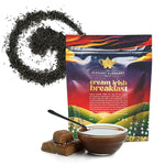 Load image into Gallery viewer, Cream Irish Breakfast Tea, Loose Leaf Black Tea – Irish Classic with Caramel &amp; Strong Assam – Robust, Full-Bodied – Drink Hot or Iced – 4 oz Resealable Bag (Makes 50 Cups) – The Elegant Elephant