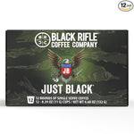 Load image into Gallery viewer, Black Rifle Coffee Company Just Black, 12 Count, Medium Roast K Cups - Single Serve K Cups Coffee Pods - Kcup Pods Compatible with Keurig 1.0 &amp; 2.0 - Made from Arabica Beans
