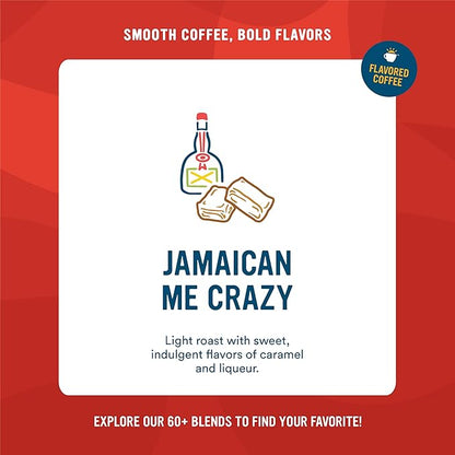Cameron's Coffee Roasted Ground Coffee Bag, Jamaican Me Crazy, 32 Ounce, Pack of 1