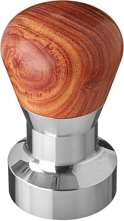 YOLOYO 41mm Espresso Tamper with Walnut Wood Handle and Premium Stainless Steel Base, 41mm Coffee Tamper Specially for La Marzocco 1 Cup 7g Single Basket and VST 7g Basket and Similar