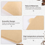 Load image into Gallery viewer, 100 Count Coffee Filter #2, 2 Cone Coffee Filters Unbleached Natural 2 Cone Filters Paper Compatible with Drip and Pour Over Coffee Maker