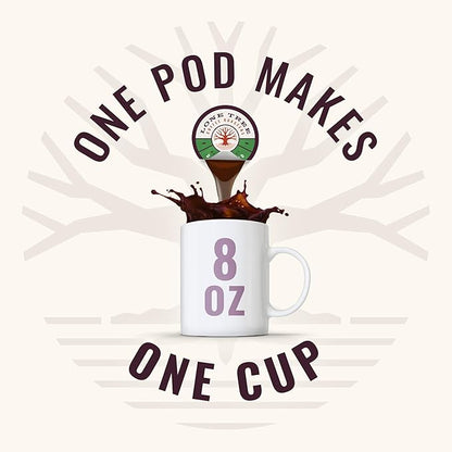 Lone Tree Single-Serve Coffee Pods – Premium 100% Arabica Liquid Concentrate – Smooth & Bold Decaf – 12 Pods – Ready Hot or Iced