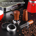 Load image into Gallery viewer, 53.5mm Espresso Accessories Kit,Spring Loaded Calibrated Espresso Tamper,Wdt Tool Espresso &amp; Dosing Funnel Set,Coffee Tamper Espresso Machine Accessories For 53.5 mm Portafilter Barista Tools
