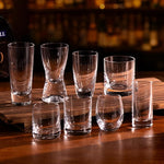 Load image into Gallery viewer, KAMMAK Shot Glasses Set of 2, 40ml/1.35oz Clear Espresso Shot Glass with Heavy Base for Bar Restaurants Home, Small Whiskey Shot Glass for Vodka, Whiskey, Tequila, Spirits &amp; Liquors