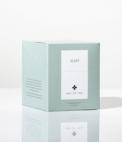 Art of Tea | Organic Sleep Tea (Chamomile Tea with Valerian and Spearmint) | 12 Count | Relaxtion and Sleepy Time tea