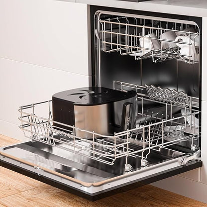 ASZ Digital Air Fryer 6qt with Window Up - 6 QT Big Airfryer 6-in-1 Presets Preheat Airfry Reheat Bake Roist Broil 400°F Airfrier 85% Oil Less,Nonstick Dishwasher-Safe Parts, Automatic Shutoff