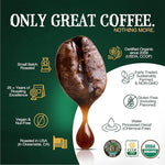 Load image into Gallery viewer, The Bean Organic Coffee Company Water Processed DECAF California Blend, Medium Roast, Whole Bean Coffee, 16-Ounce Bags (Pack of 2)