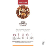 Load image into Gallery viewer, Teabloom Organic Herbal Tea, Cape Orange Quince Loose Leaf Tea, Zesty Citrus and Comforting Quince for a Tropical Rooibos - 3.53 oz/100 g Canister Makes 35-50 Cups