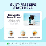 Load image into Gallery viewer, Coffee Concentrate - Limited Release Flavors - Cold Brew Coffee, Perfect for Hot or Iced Instant Coffees, Hot Drinks, Cold Brew Concentrate, 35 Servings - Iced Vanilla Cream Drizzle
