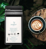 Load image into Gallery viewer, Lifeboost Hazelnut Whole Bean Coffee – Organic, Low Acid, Non-GMO Hazelnut Flavored Coffee – Single Origin, Mold-Free Mycotoxin Tested, 12 oz