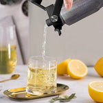 Load image into Gallery viewer, SENDESTAR 40oz Stainless Steel Water Bottle(Cold for 48 Hrs, Hot for 24 Hrs),Double Wall Vacuum Insulated Bottle with Straw Lid, Spout Lid and Flex Cap, Fit in Any Car Cup Holder TXIN-40-Laser Grey