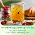 Load image into Gallery viewer, WT WEETEE Decaf Passionfruit Raspberry Green Tea, 100 Count Passion Fruit Raspberry Flavored Decaffeinated Green Tea Bags, CO2 Decaffeination