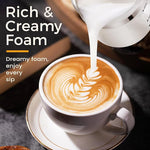 Load image into Gallery viewer, Milk Frother and Steamer, 6 in 1 Milk Steamer and Milk Warmer, 17oz Auto Shut Off Electric Frother with Touch Screen, Hot/Cold Foam Maker for Coffee, Latte, Cappuccino, Hot Chocolate