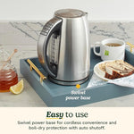 Load image into Gallery viewer, Cuisinart 1.7-Liter Stainless Steel Cordless Electric Kettle with 6 Preset Temperatures