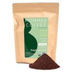 Load image into Gallery viewer, Mommee Coffee - Quarter Caf | Low Acid, Organic, Fair Trade, Water Processed | Ground, 22oz.