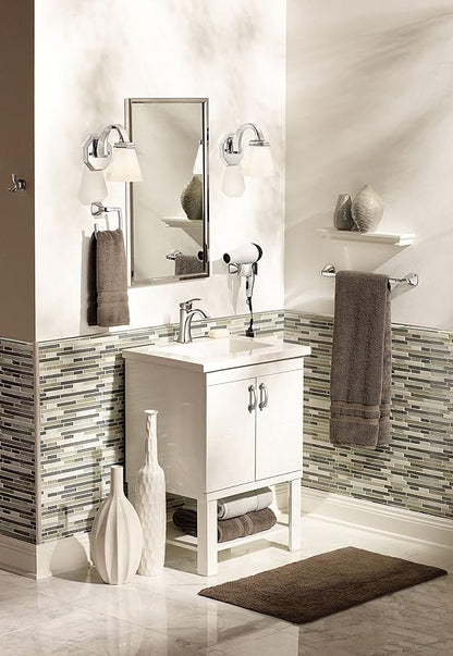 Moen YB5103CH Voss Double Robe Hook, Chrome