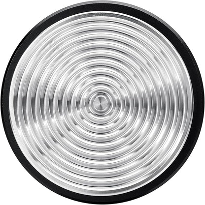 Normcore 51mm Espresso Coffee Tamper with Ripple Base - Spring Loaded Tamper - 15lb / 25lb / 30lbs Replacement Springs - Anodized Aluminum Handle and Stand