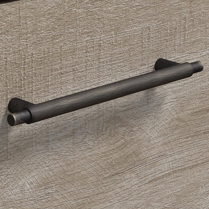 Bush Furniture Key West Coffee Table with Storage in Washed Gray