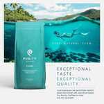 Load image into Gallery viewer, Purity Coffee FLOW Medium Roast Organic Coffee - USDA Certified Organic Specialty Grade Arabica Whole Bean Coffee - Third Party Tested for Mold, Mycotoxins and Pesticides - 5 lb Bag