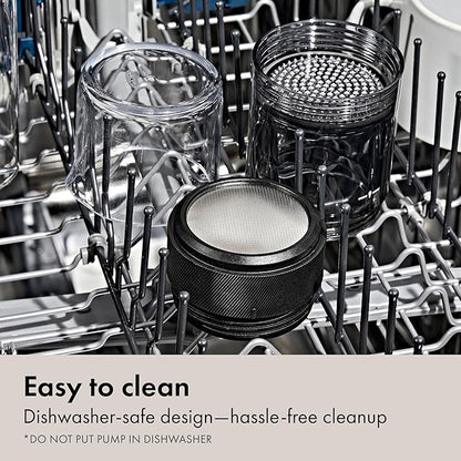 OXO Brew Rapid Brewer - Portable Coffee Maker, Fast Manual Hot & Cold Brew, Small Handheld Brewer, Compact Travel Coffee Maker