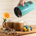 Load image into Gallery viewer, Moss &amp; Stone Electric Milk Frother - Latte Art Steamer, Electric Cappuccino Machine And Milk Warmer, Hot Foam Maker and Milk Warmer for Latte, Cappuccinos, Macchiato, Hot Chocolate Milk