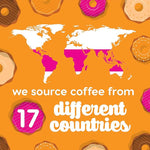 Load image into Gallery viewer, Donut Café Single Serve Coffee Pods for Keurig K Cup Brewers, Light Medium and Dark French Roast, Breakfast Classic Blend, Colombian, Variety Pack, 80 Count