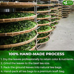 Load image into Gallery viewer, FreshDrinkUS, Premium 75 Nettle Leaf Tea Bags, 100% Natural &amp; Pure from Nettle Leaves. Loose Leaf Nettle Herbal Tea. Nettle Leaf Tea. No Sugar, No Caffeine, No Gluten, Vegan.