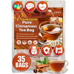 Load image into Gallery viewer, TOG999 Cinnamon Tea, 35 Tea Bags, Pure Ceylon Cinnamon, Natural &amp; Vegan, Caffeine Free, Gluten Free, Herbal Tea