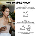 Load image into Gallery viewer, Projo* Power Coffee – Instant Coffee with 10g Protein - Grass-Fed Hydrolyzed Bovine Collagen &amp; 225mg Caffeine – Organic, Unsweetened, Medium Roast – Bold Black – 12 Single-Serve Packets