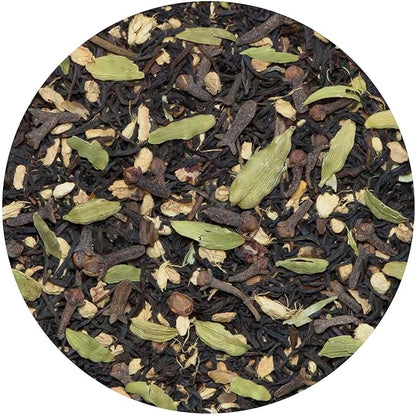 Tiesta Tea - Chai Love, Loose Leaf, Spiced Chai Black Tea, Premium Blend, High Caffeinated, Make Hot or Iced & Brews Up to 50 Cups, 4 Ounce Refillable Tin