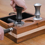 Load image into Gallery viewer, 51mm Espresso Tamper, Premium Barista Coffee Tamper with 20lb/30lbs Replacement Springs &amp; 100% Stainless Steel Ripple Base, Constant 30lb, Compatible with Delonghi Espresso Coffee Machine