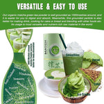 Load image into Gallery viewer, EFOOFAN Ceremonial Grade Matcha Green Tea Powder- (113g/4oz) - USDA/JAS/EC Certified Organic Matcha Lette, Pure Natural and Unsweetened, Chinese Premium Macha